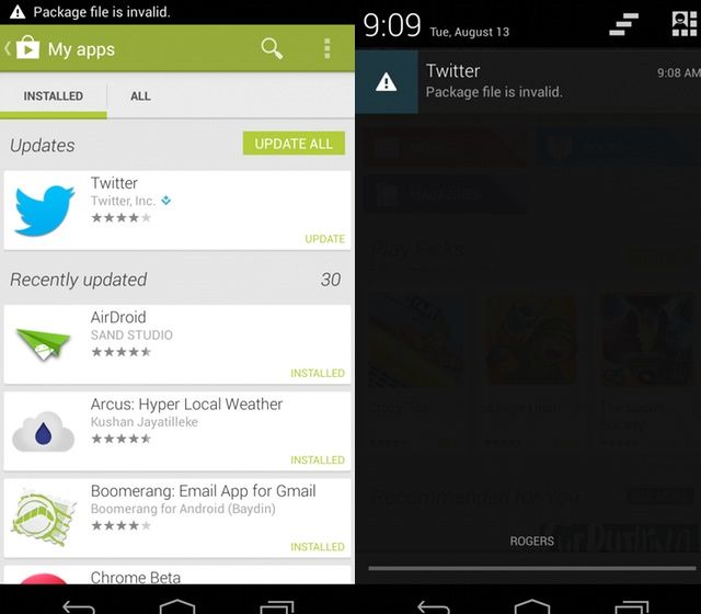 Receiving an error when downloading apps from Google Play? You’re not alone