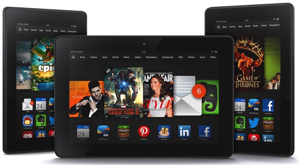 Amazon launches Kindle Fire HDX tablets in Canada, shipping end of November
