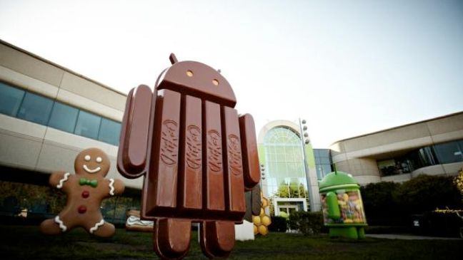Android KitKat statue