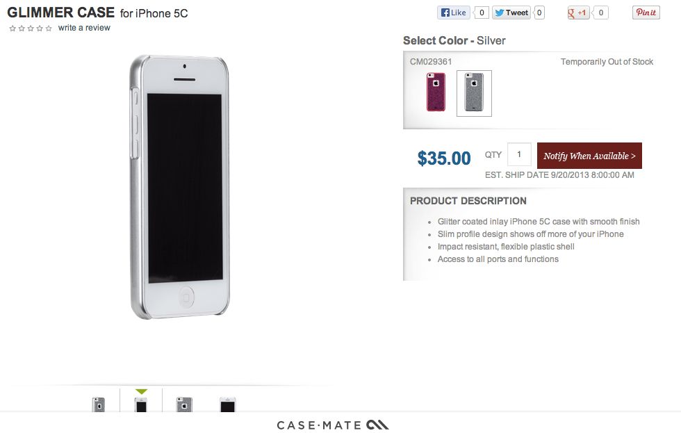 iPhone 5C design leaked by case manufacturer, confirms September 20th shipping date