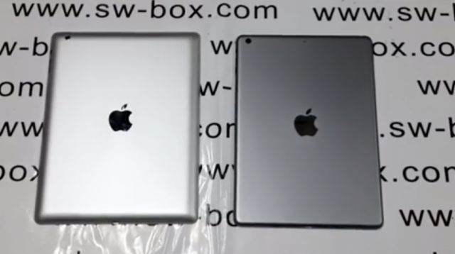 Leaked iPad 5 casing shows similarities to iPad mini (video)