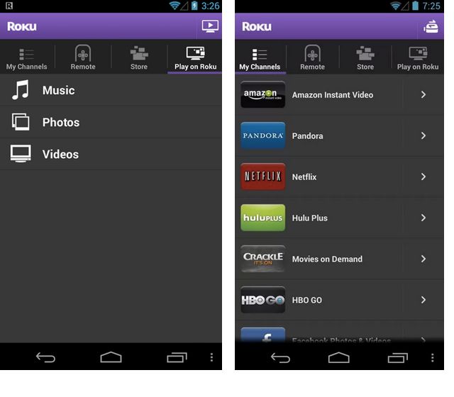 Roku app now lets Android devices stream video to a television