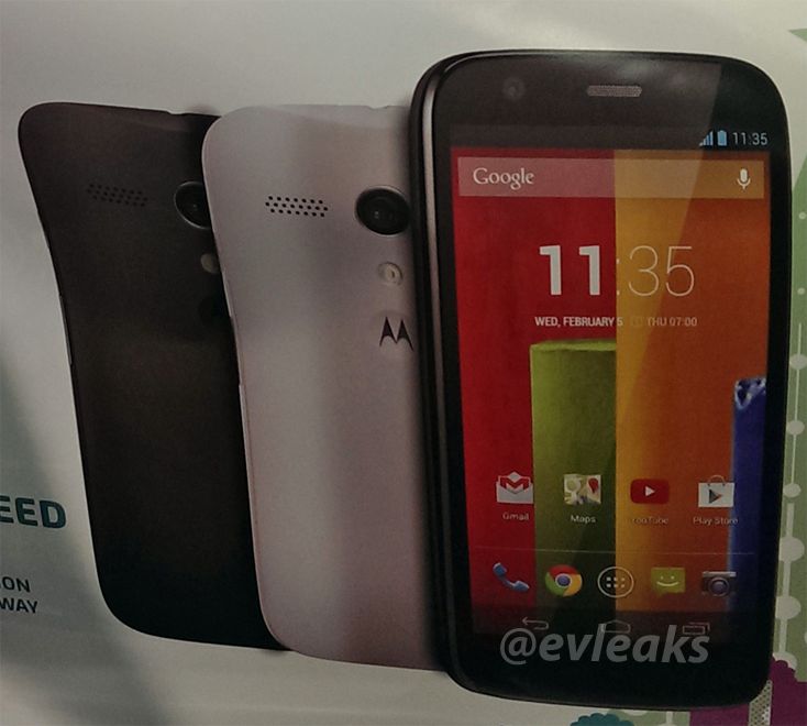 Entry-level ‘Moto G’ leaks online