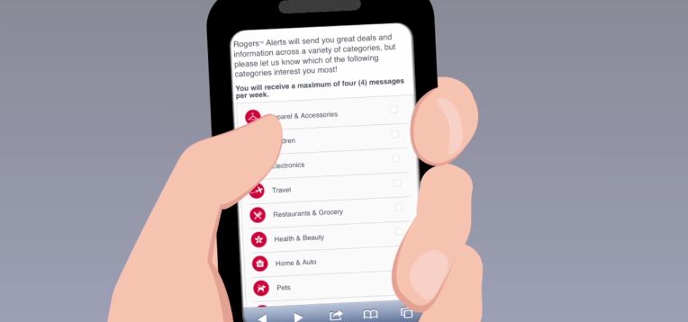 ‘Rogers Alerts’ brings coupons to your smartphone