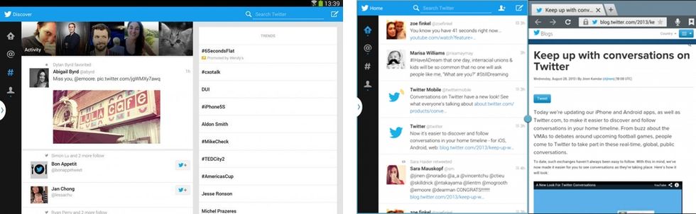 Twitter arrives for Android tablets, limited to unreleased Samsung Galaxy Note 10.1