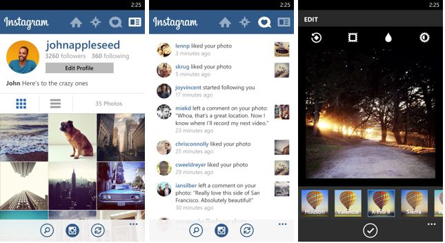 Instagram Beta for Windows Phone updated, adds ability to tag people in photos