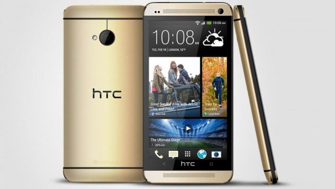 HTC One arrives in gold, this time at a mass-market price