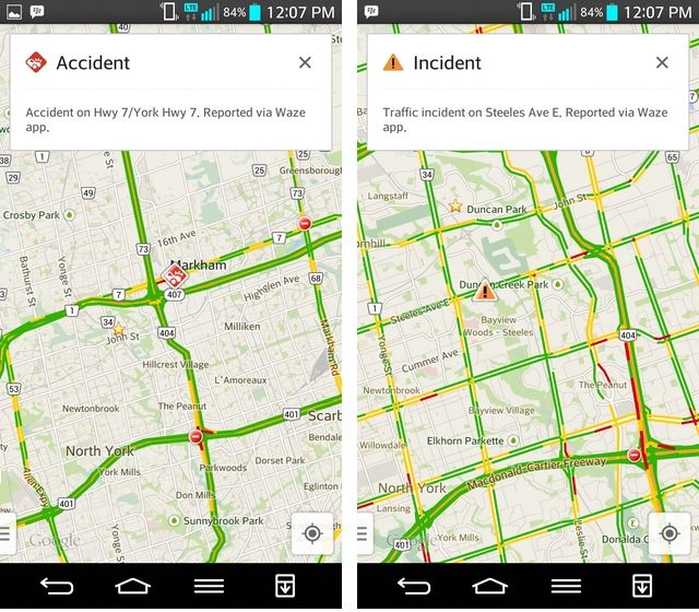 Google adds Waze traffic incident reports to Maps on iOS and Android