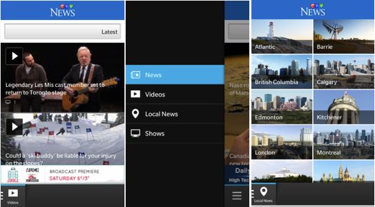 CTV News launches new BlackBerry 10 app