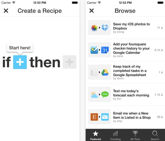 IFTTT adds iOS Location channel, confirms upcoming Android app