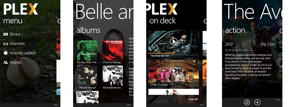 Plex comes to Windows Phone 8, free to Lumia owners for a limited time