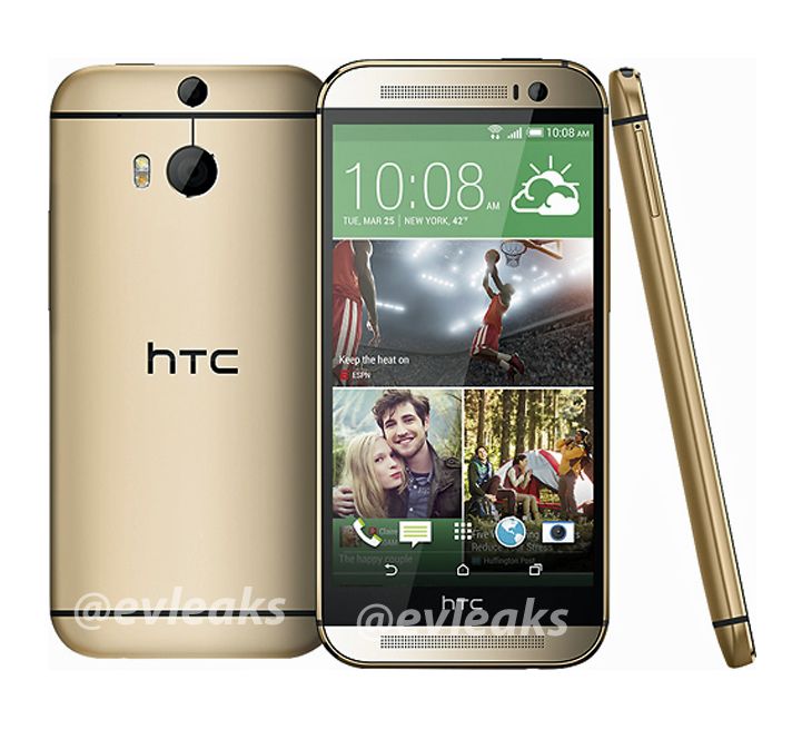 Another HTC M8 leak leaves nothing to the imagination, confirms gold, silver and grey option