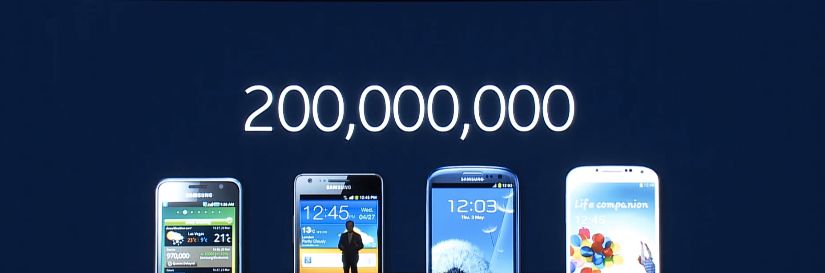 Samsung has sold 200 Million Galaxy S devices, shows evolution in fancy infographic