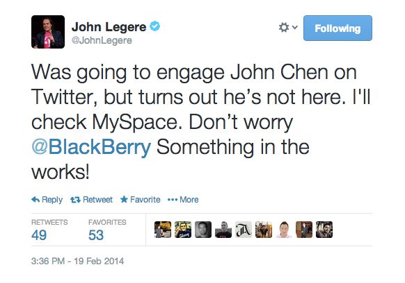 John Legere knows how to troll BlackBerry