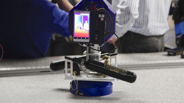 NASA SPHERE robot with Project Tango