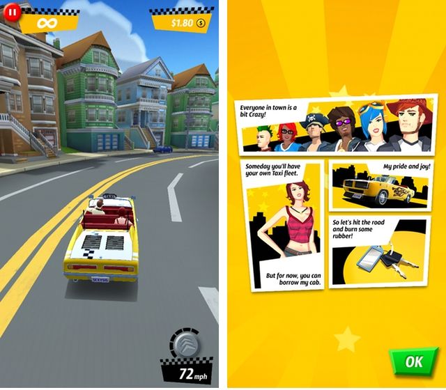 Crazy Taxi: City Rush now available in Canada (Update)