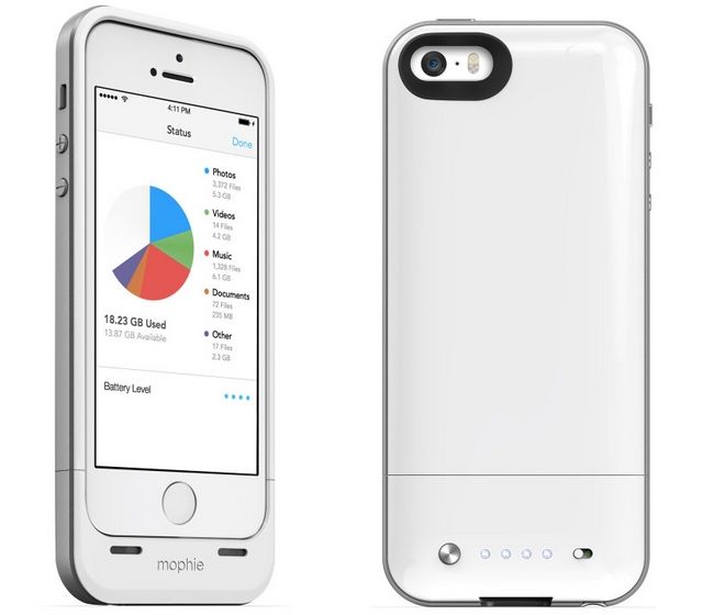 Mophie’s Space Pack battery and storage case for iPhone now has a 64GB option