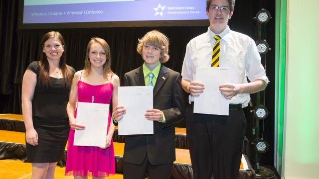 Canada-Wide Science Fair winners