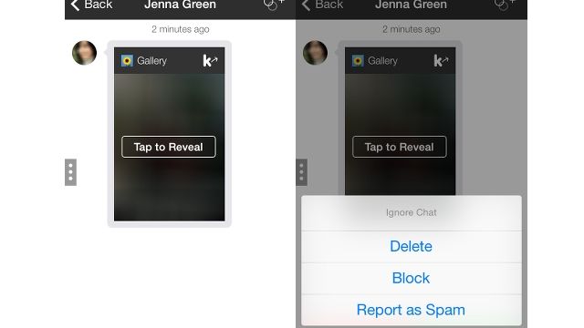 Kik messenger privacy features