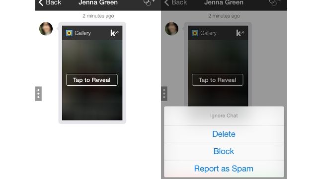 Kik messenger privacy features