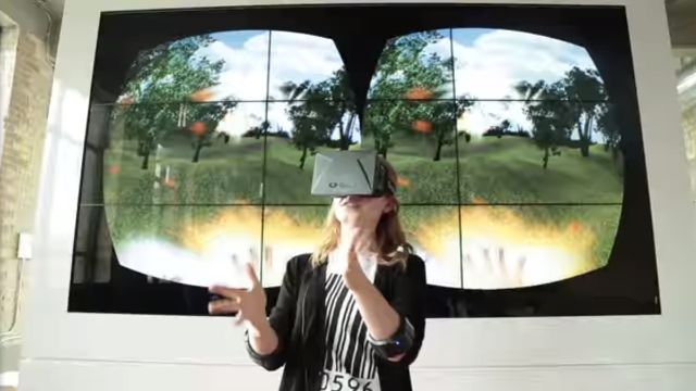 Myo armband and Oculus Rift