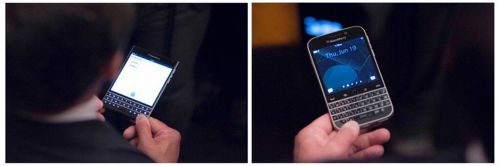 First look at the BlackBerry Classic and BlackBerry Passport