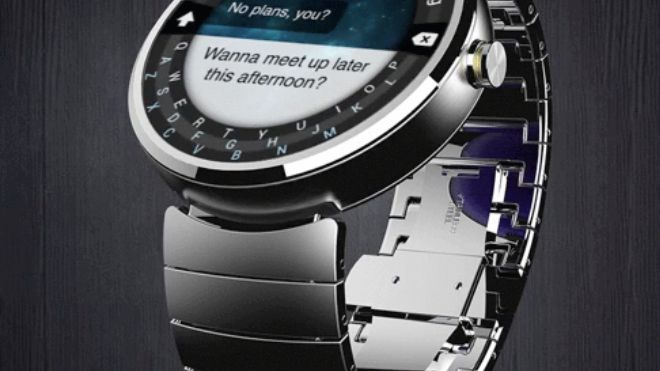 Minuum keyboard smartwatch