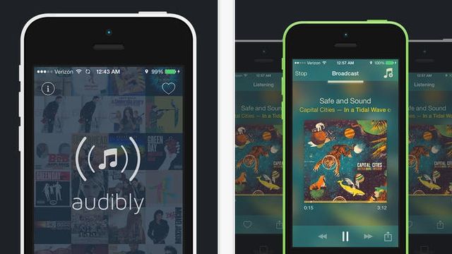 Audibly app for iOS
