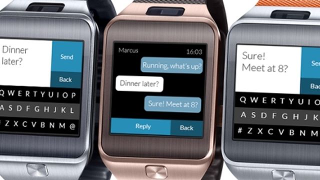 Fleksy Samsung Gear 2