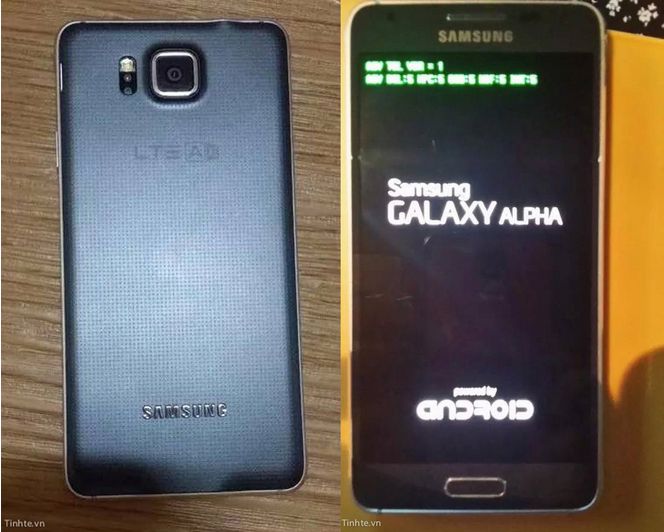 Samsung Galaxy S5 Alpha leaks online, shows its metal frame