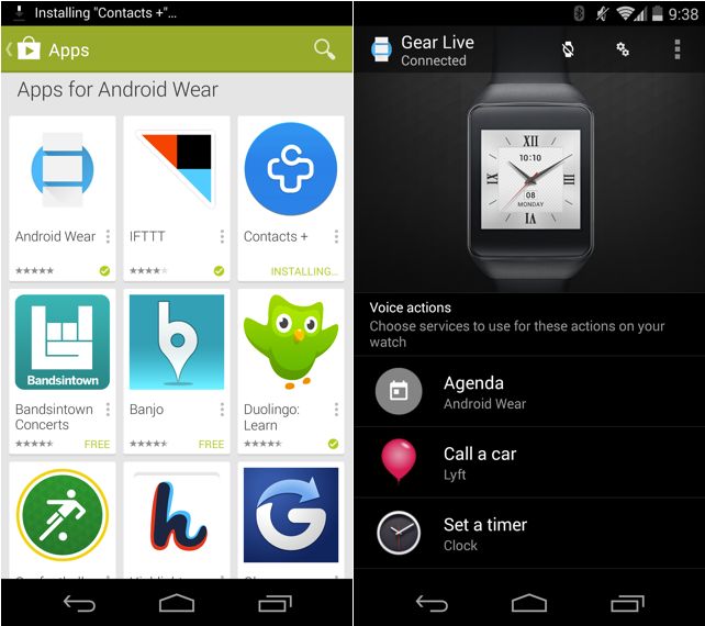 Official Android Wear app now available to download from Google Play