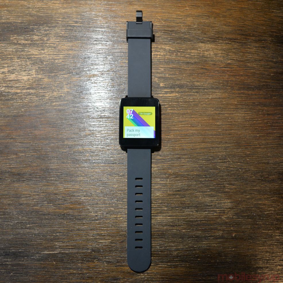 LG G Watch now available at TELUS for $200