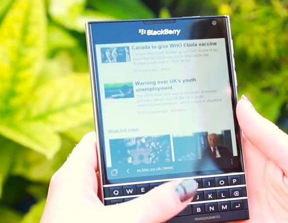 Carphone Warehouse dishes the stainless steel dirt on the BlackBerry Passport (video)