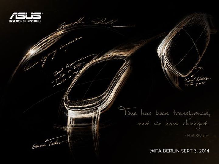 Asus offers a peek at its upcoming curved smartwatch