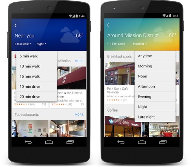 Google Maps update adds a bit of Material Design, lots of location-based suggestions