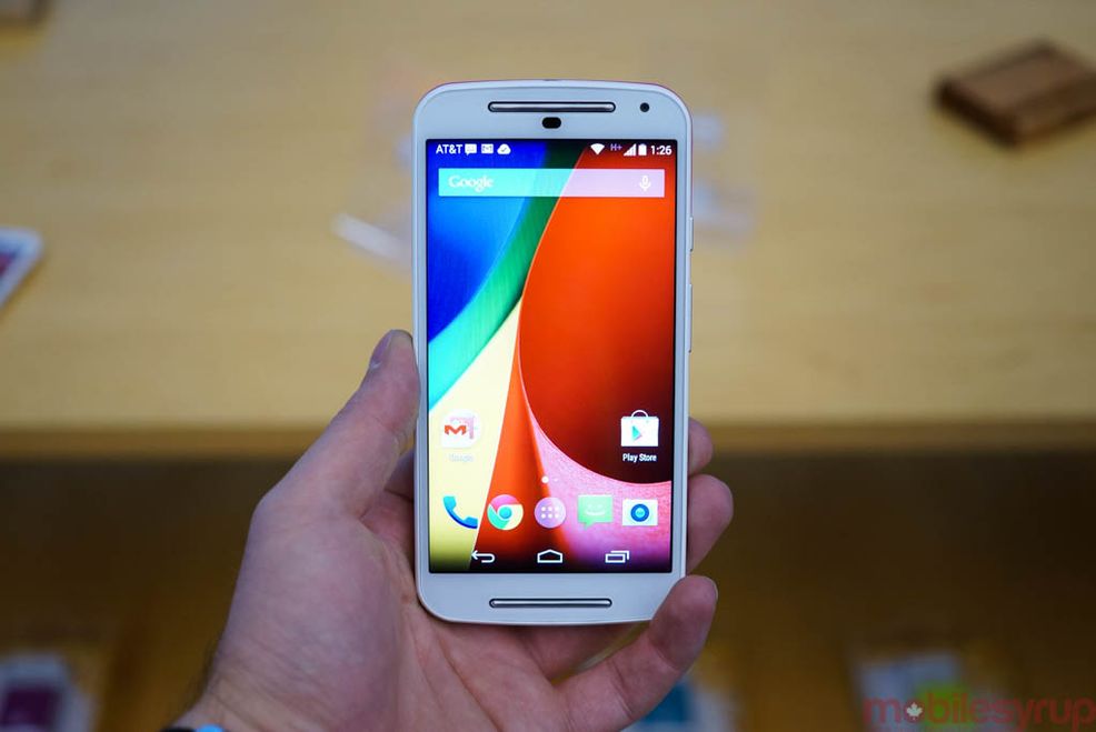New Moto G now available from WIND Mobile for $249.95