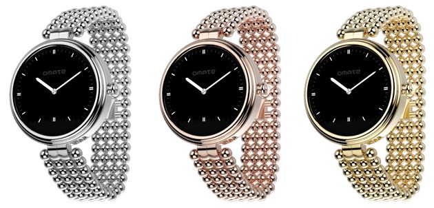 Omate had a team of women lead design of Lutetia smartwatch