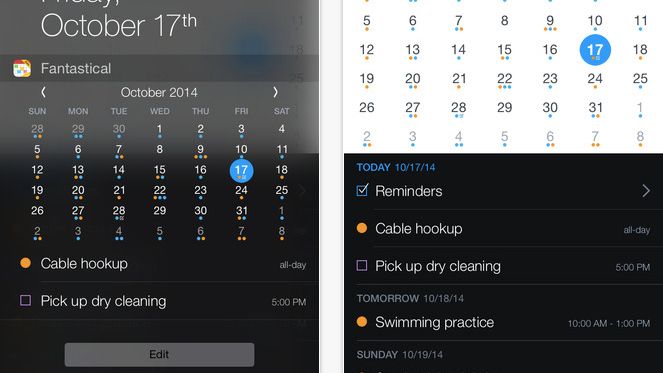 Fantastical 2 for iOS 8