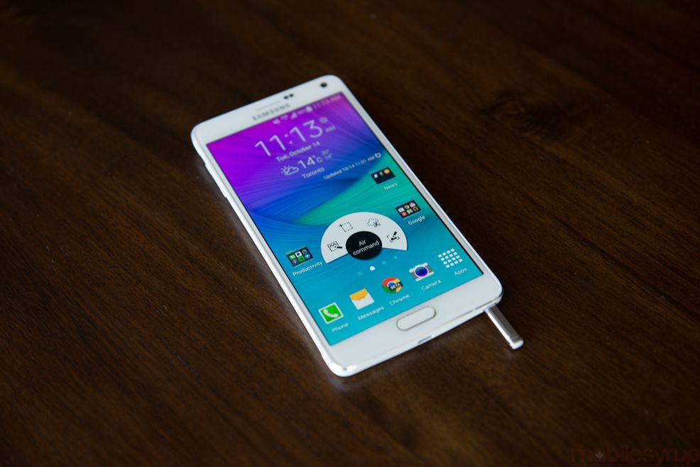 Samsung Canada confirms October 24 release date for Galaxy Note 4