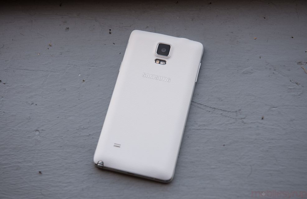 Here are the prices for the Galaxy Note 4 on a 2-year term in Canada