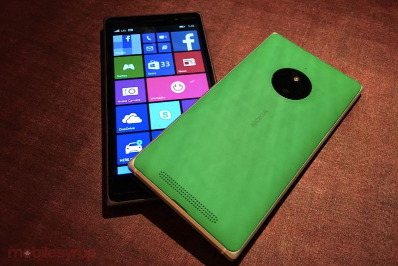 Nokia Lumia 830 now available in Canada