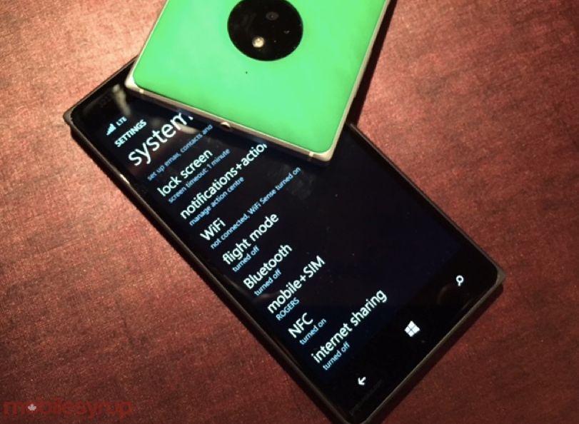 Rogers, Fido, Bell, SaskTel and TELUS to offer the Lumia 830 [Update]