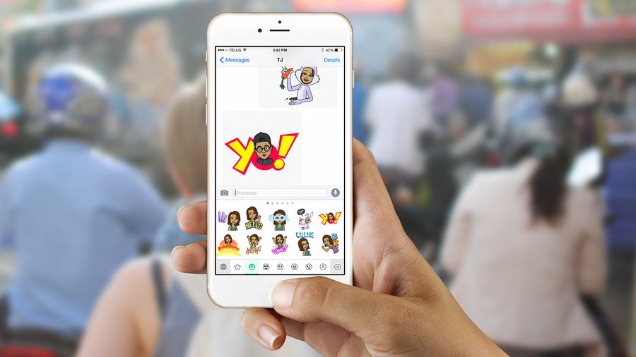 Bitmoji app