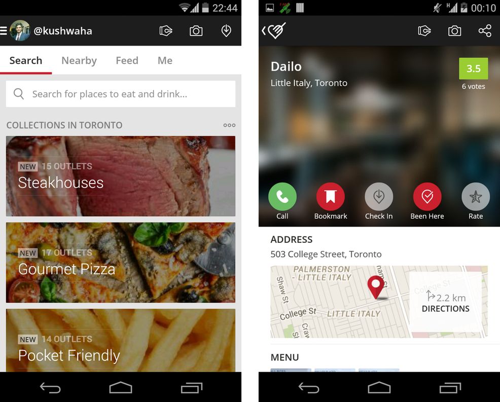 Restaurant discovery service Zomato launches in Toronto