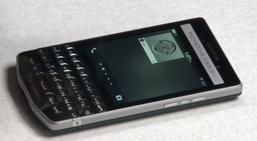 BlackBerry Porsche P’9983 is now available at the Porsche Design store in Toronto, priced at $2150