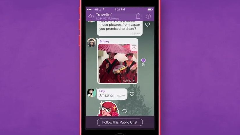 Viber Public Chats lets you listen to ‘insider chats’ from celebrities