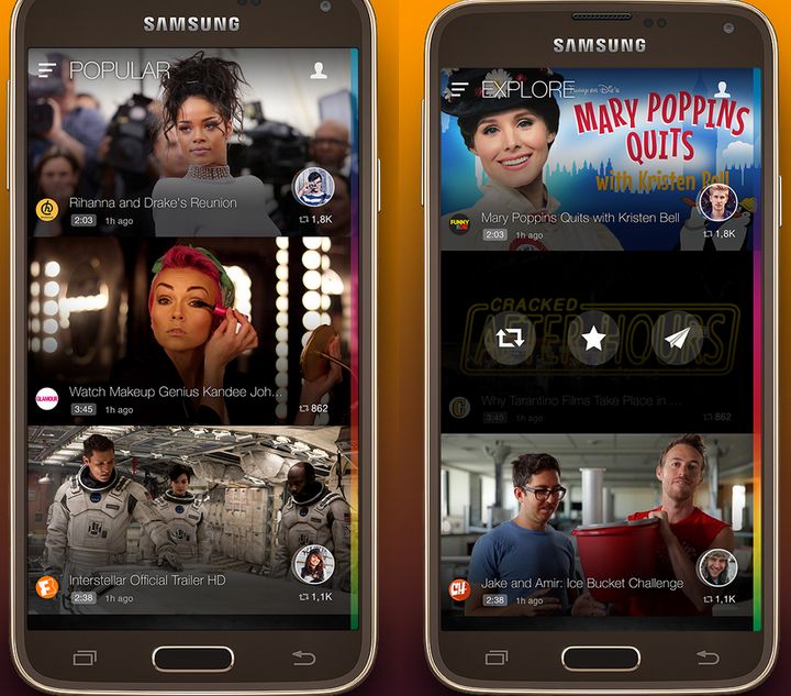 Samsung launches video sharing service ‘Milk Video’ for U.S. Galaxy users