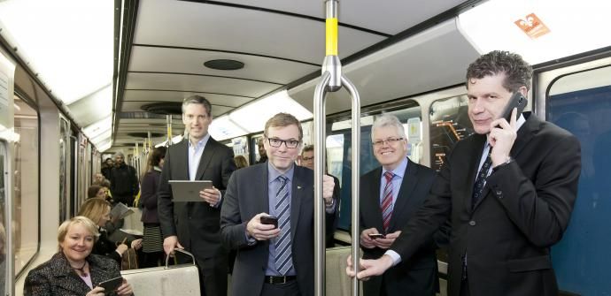 Montreal Metro cell service is live in 5 stations, will be available at Berri-UQAM by the end of 2014