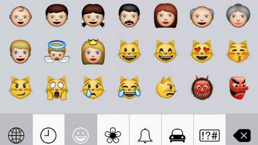 iOS 8 emoji