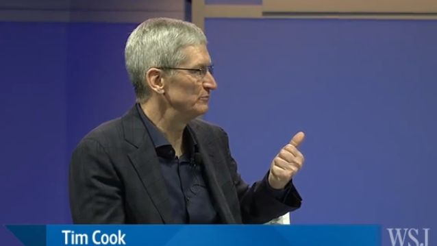 Tim Cook WSJDLive